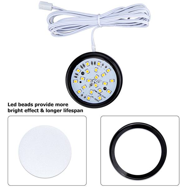 12pcs  12V LED Spot Light Interior 2W Ceiling Downlight For RV Camper Van Caravan Boat